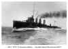 HMS "OPAL" at full speed, Jutland.